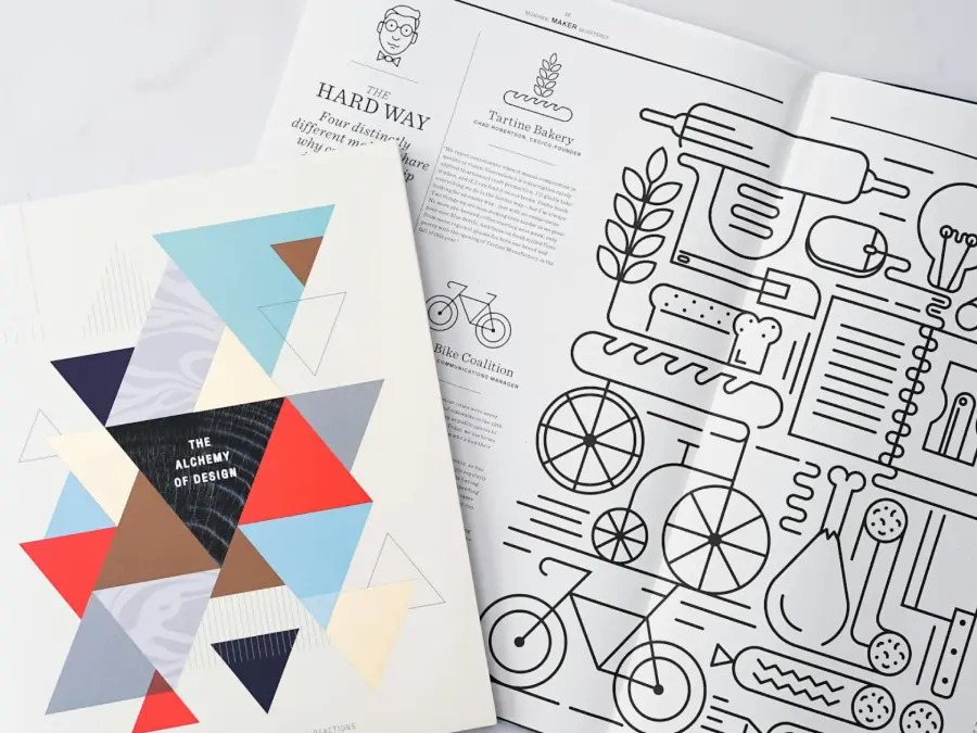 Ilustração do serviço: Branding & Design